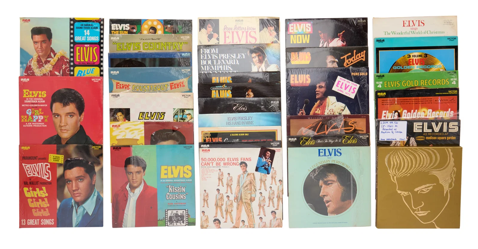 Jerry Weintraub | Elvis Presley Group of Vinyl