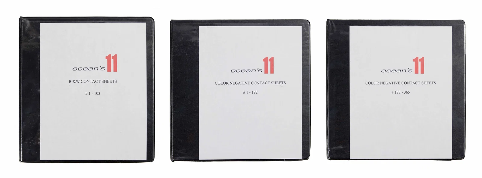 Jerry Weintraub | "Ocean's Eleven" Contact Sheets