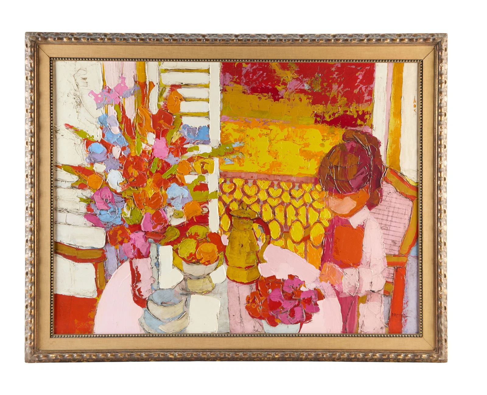 Jerry Weintraub | Roberto Moya "Desayuno en el Balcon" Painting