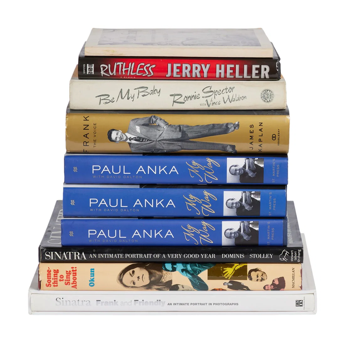Jerry Weintraub | Signed Music Industry Books