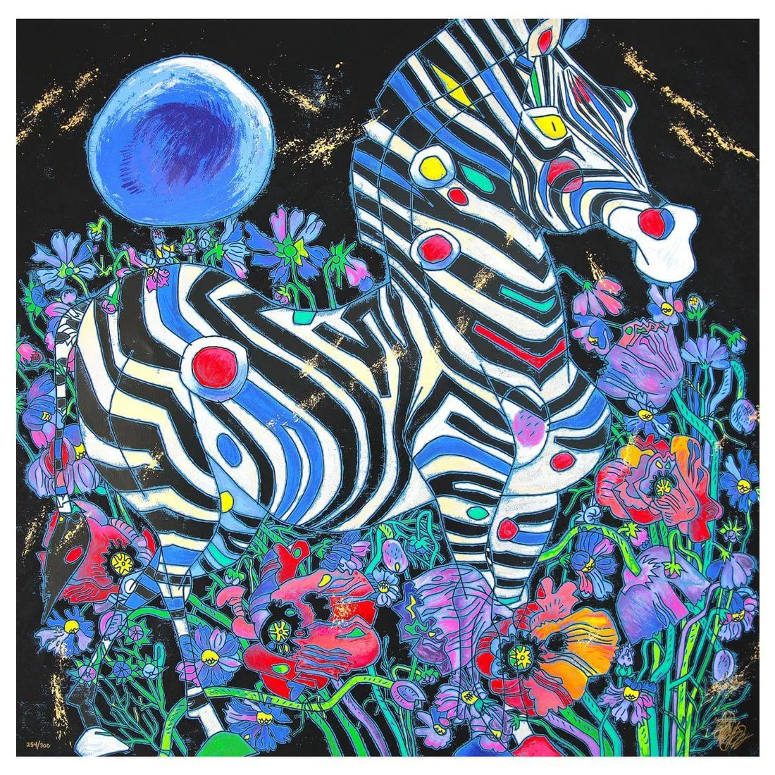 Jian Tie Feng- Serigraph "A Spring Rhyme"
