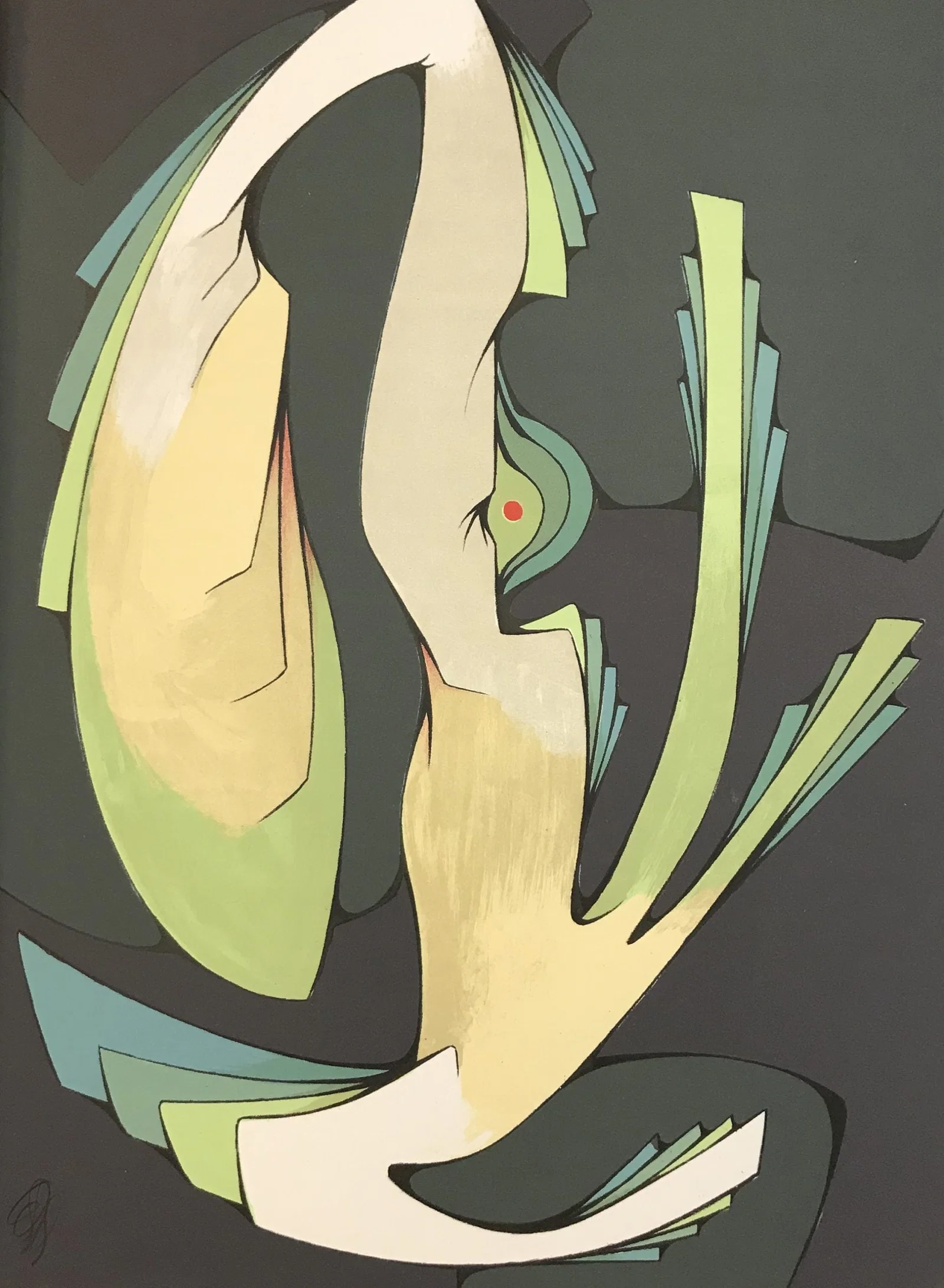 Joachim Ferrer Signed Original Lithograph Nane Melody 1972*