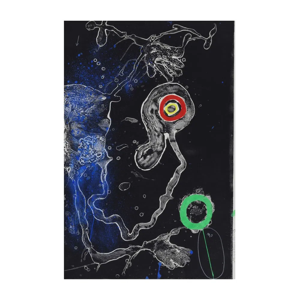 JOAN MIRÓ (1893-1983) Projet de gravure pour la série 'Barcelona'