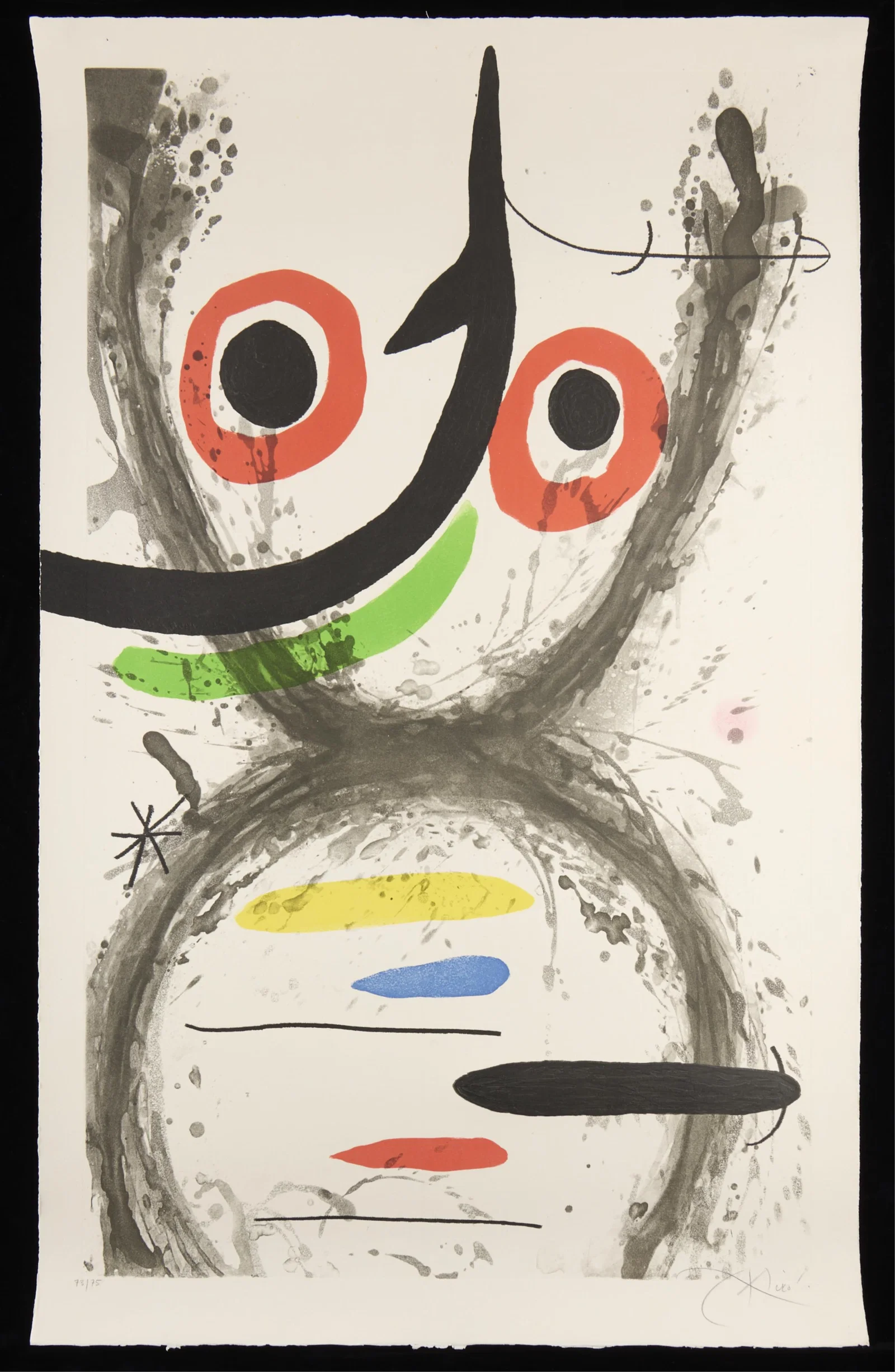 Joan Miro "Prise a l'Hamecon" Etching 1969