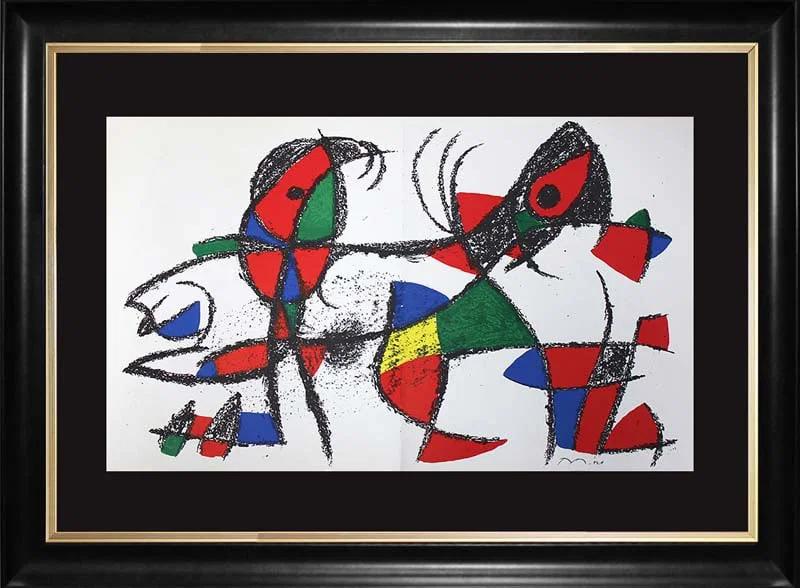 Joan Miro (Spanish 1893-1983) Hand Signed Original Lithograph