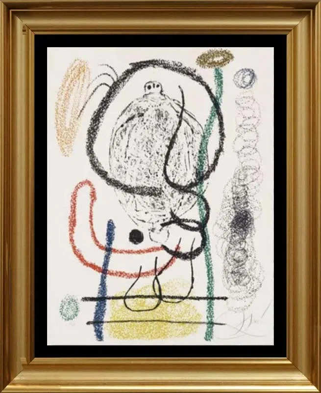 Joan Miro (Spanish 1893-1983) Limited Edition original lithograph Hand signed and numbered Album 21