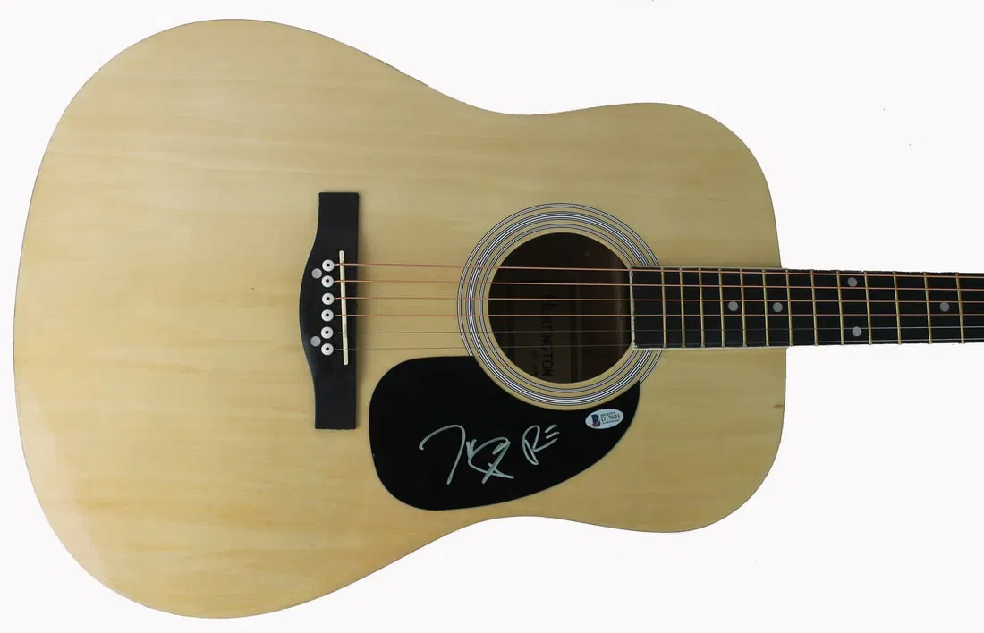 Joe Don Rooney Signed Acoustic Guitar Rascal Flatts Beckett COA