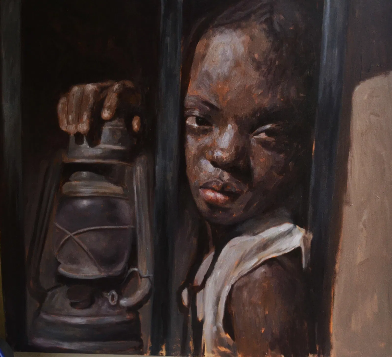 John Ali, Better Tomorrow - 21st Century, Contemporary, Figurative Portrait, Children Art, 2024