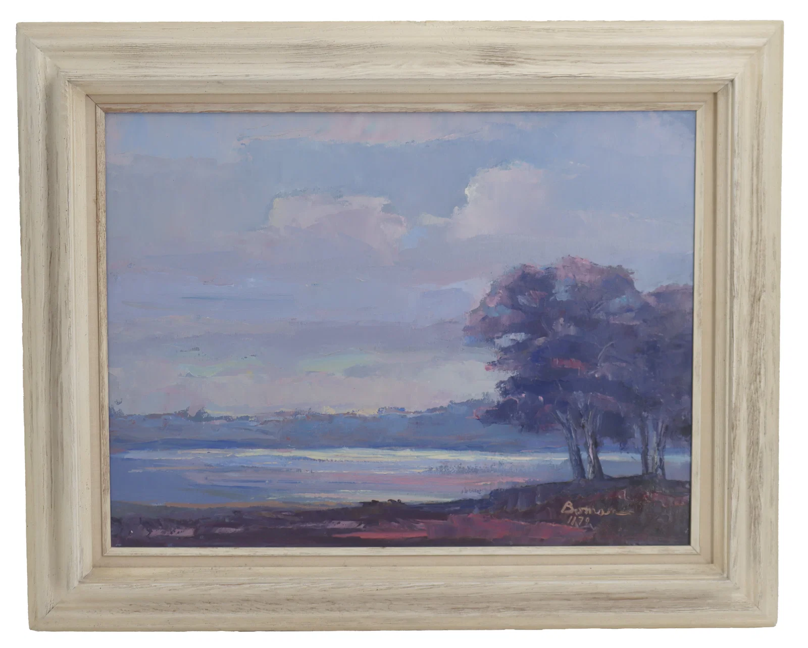 John Bomar (20th Century) Landscape Oil on Canvas