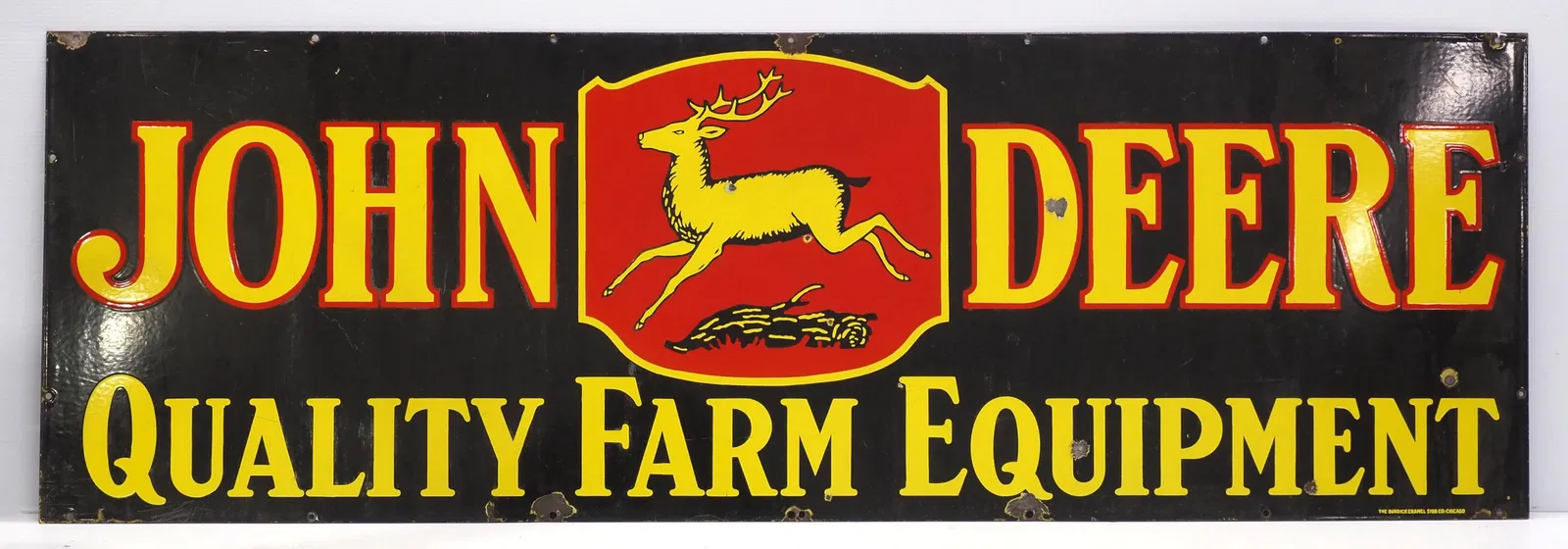 John Deere Quality Farm Equipment sign