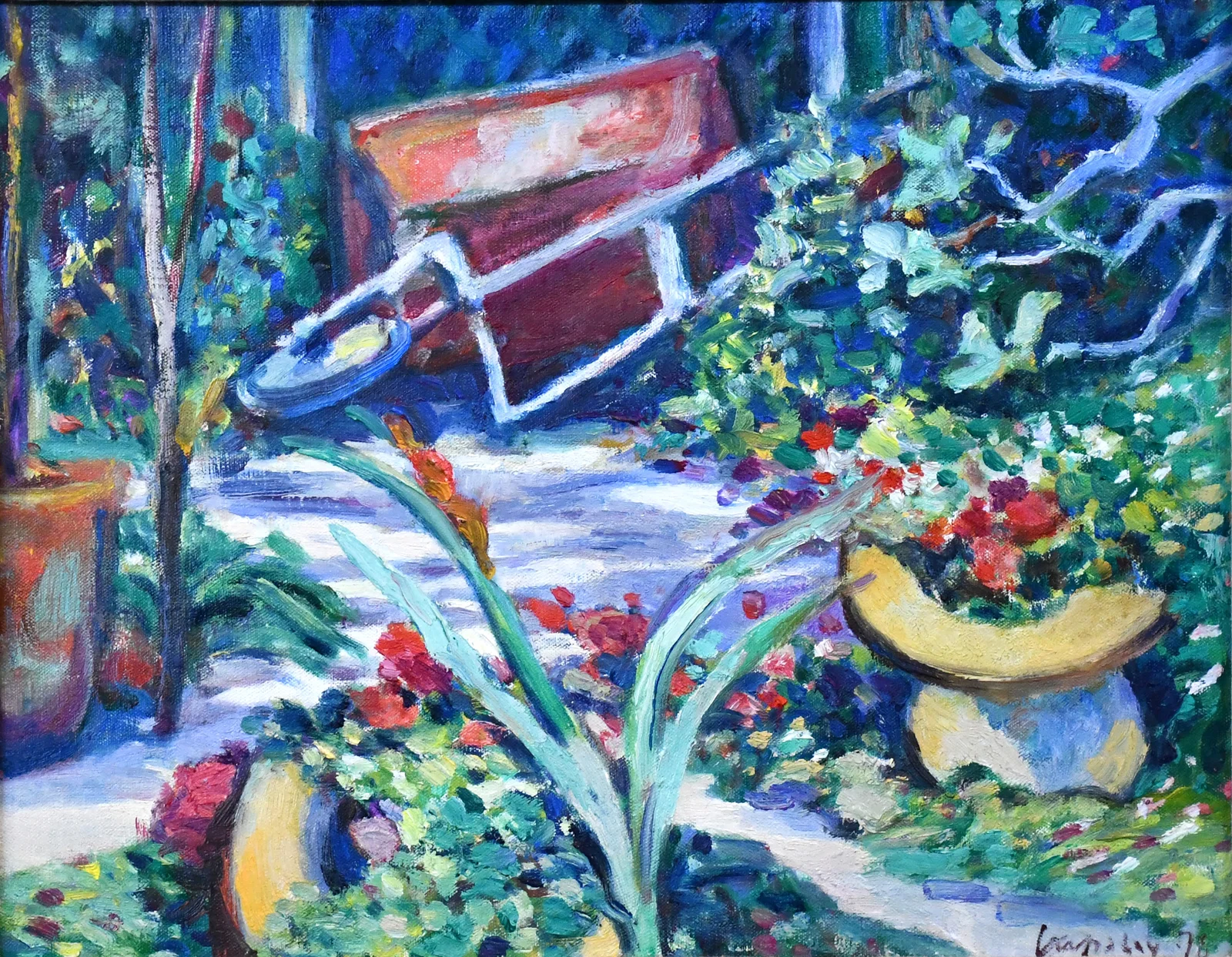 John Lapsley . Red Wheelbarrow.