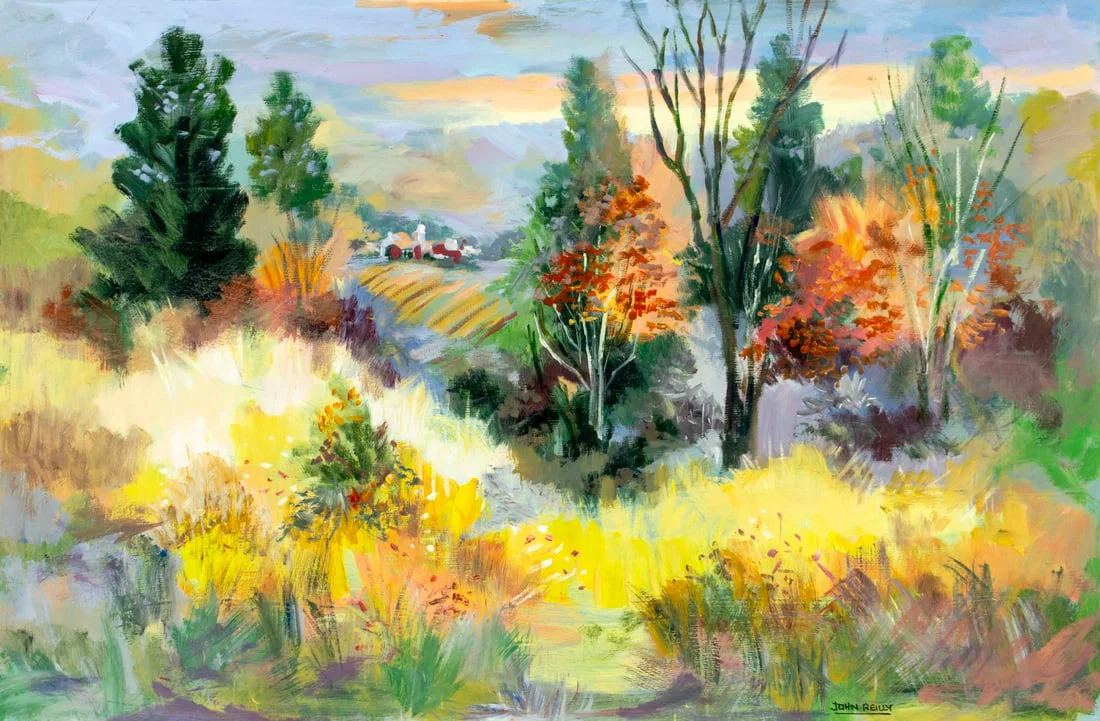 John Reilly (NY,NJ,1942-2021) oil painting