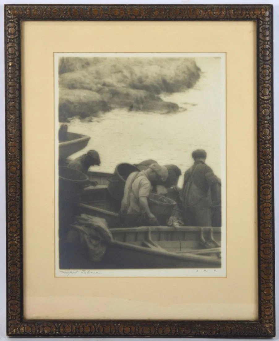 JOHN RUSSELL POPE BROMIDE PHOTOGRAPH NEWPORT