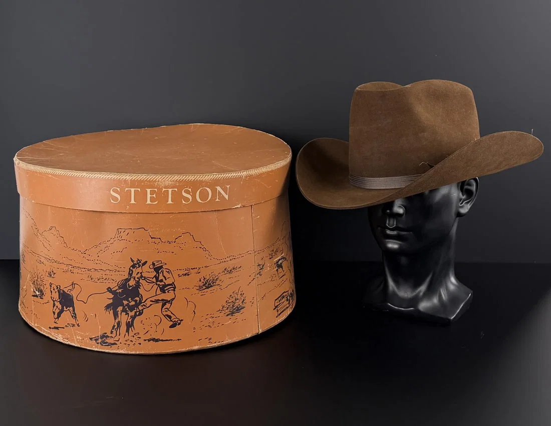 John Stetson 3x Beaver Montana Cowboy Hat