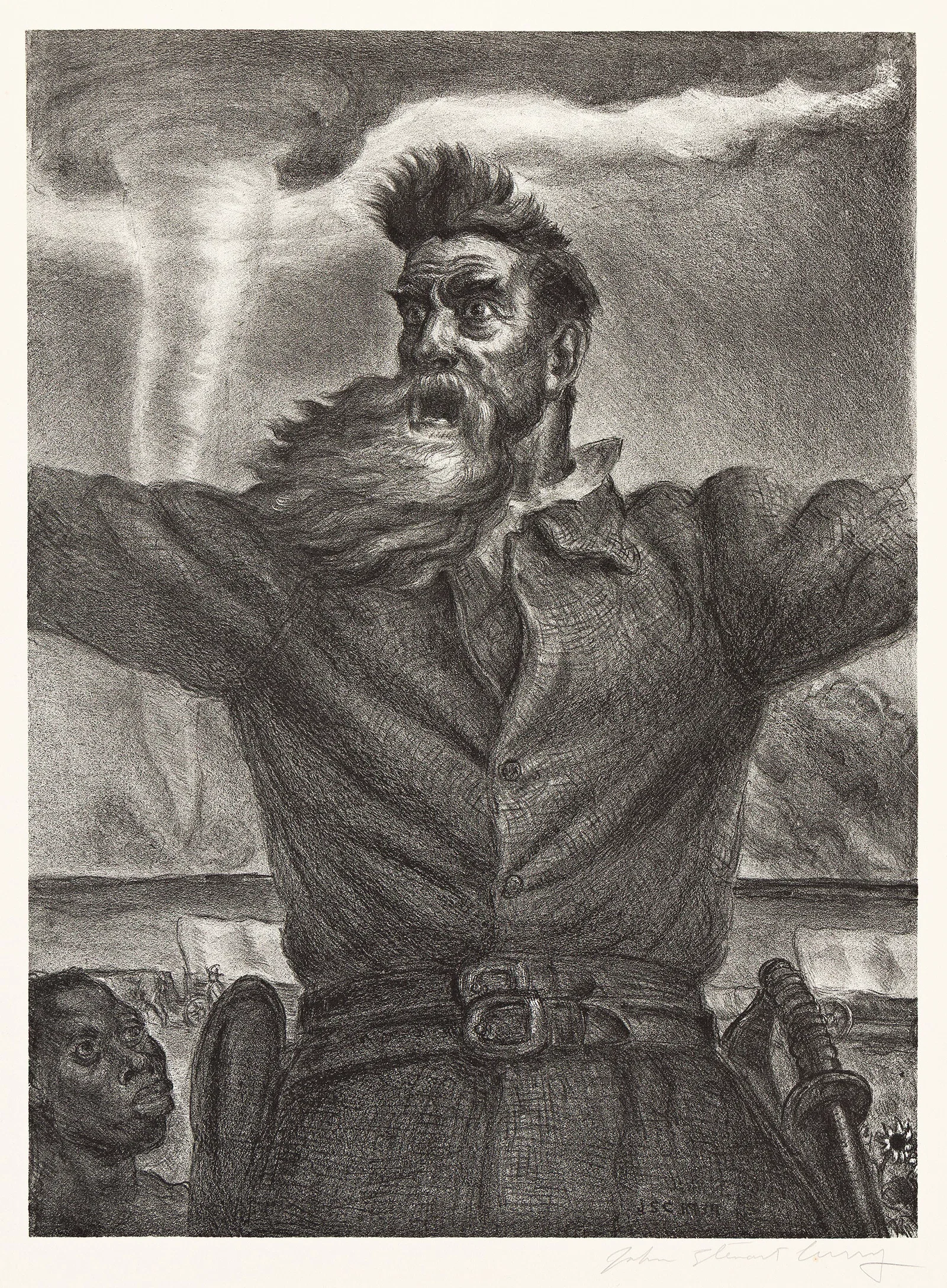 John Steuart Curry (1897-1946), John Brown, 1939.