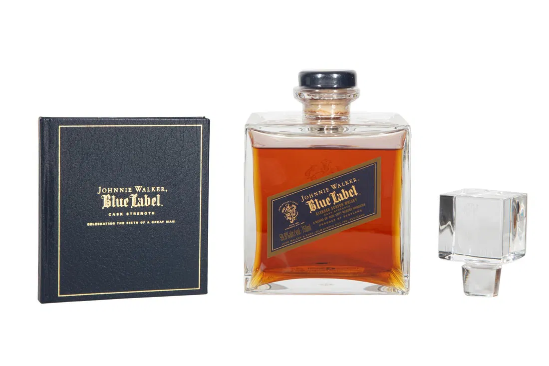 Johnnie Walker Blue 200th Anniversary Cask Strength Limited Edition Blended Scotch Whisky in