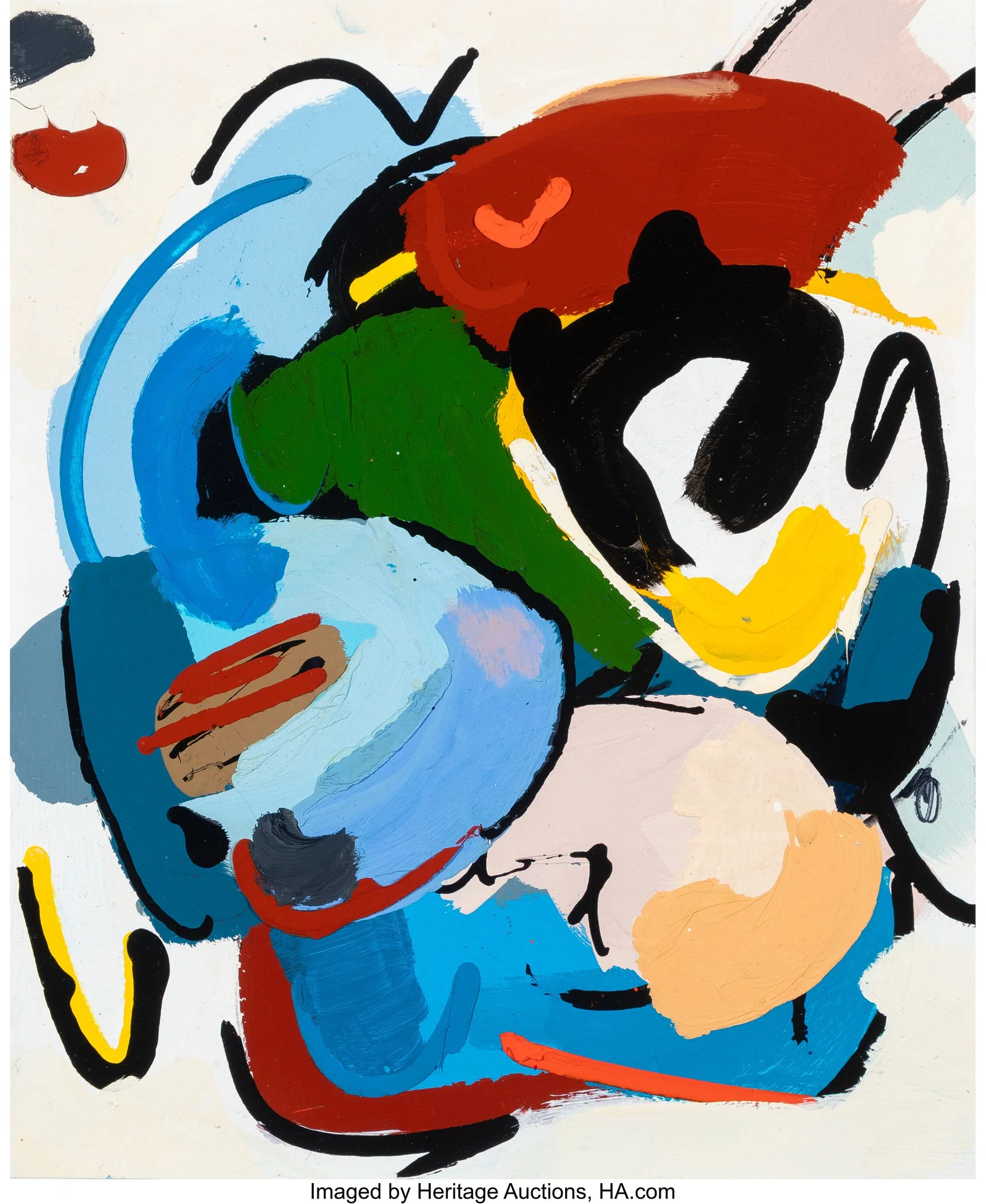 Jonni Cheatwood (b. 1986) Untitled Acrylic on pa