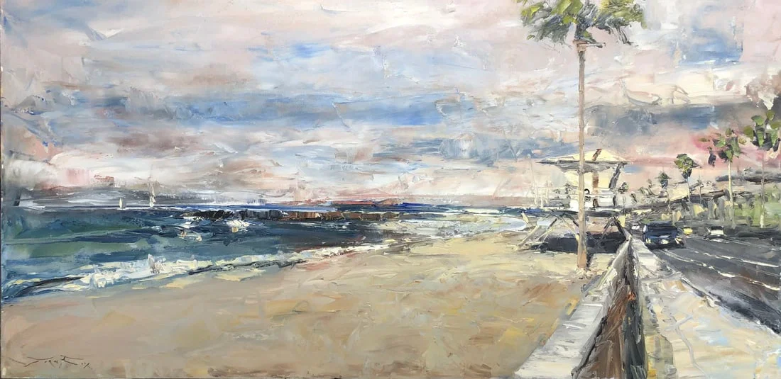 Jorn Fox Impressionist Signed Oil On Canvas