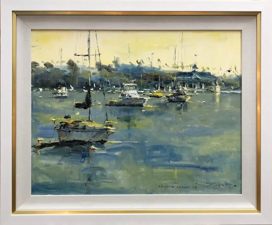 Jorn Fox Impressionist Signed Original Oil on Canvas