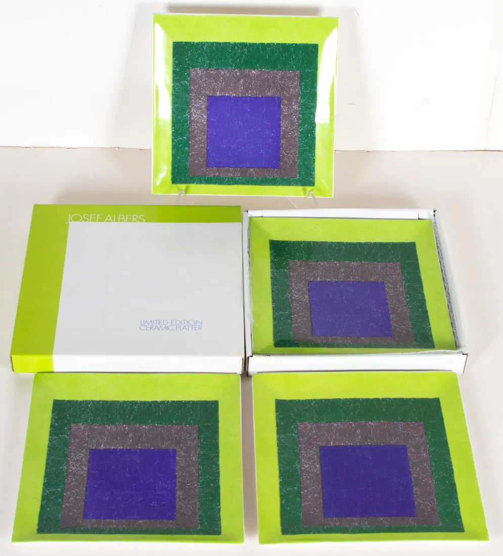 Josef Albers (1888-1976) German American (four)