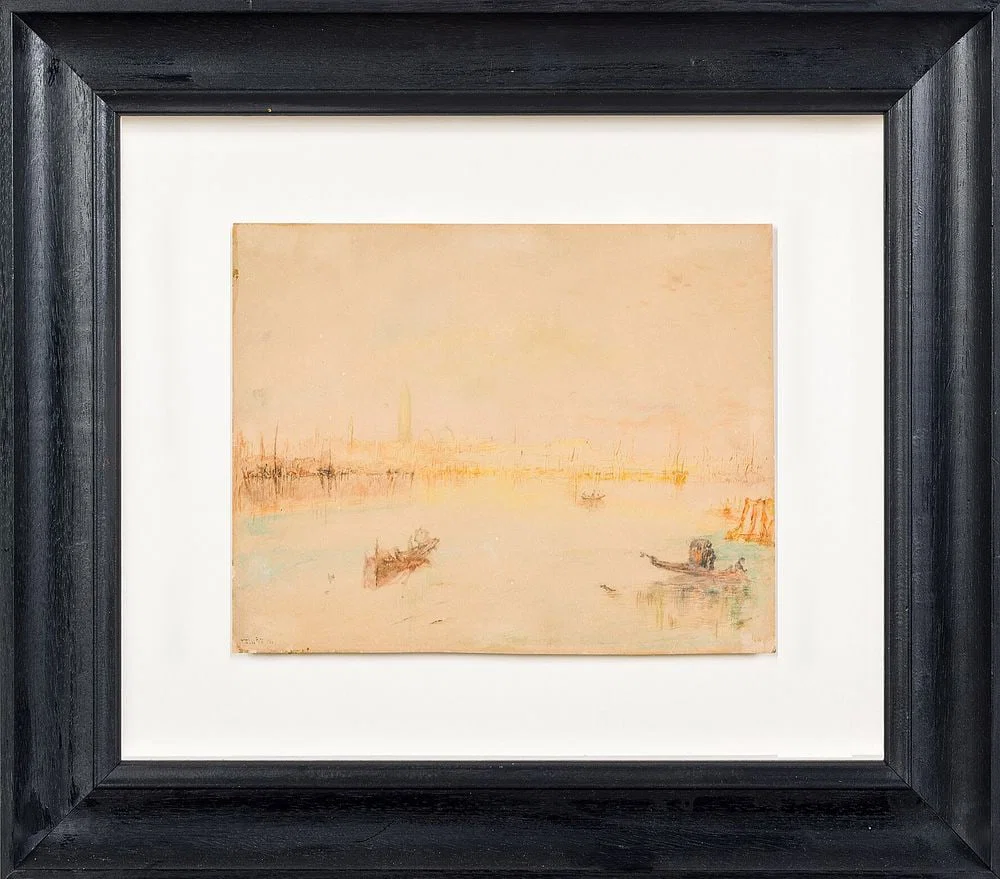 Joseph Mallord William Turner (1775-1851) Giudecca Canal, Venice, 1840 Signed and attributed