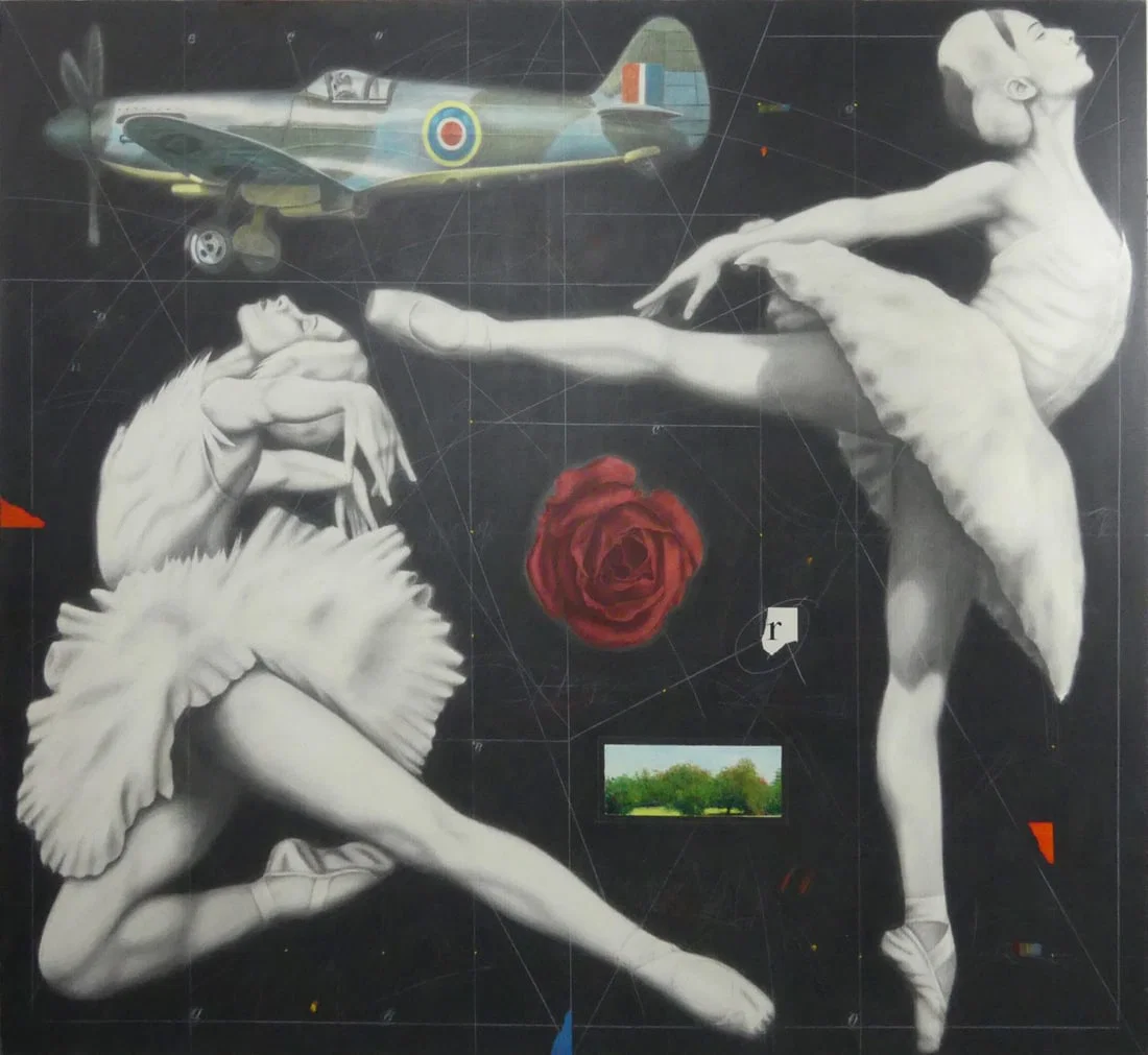 JOSEPH PICCILLO 'BALLERINAS, AIRPLANE, ROSE'