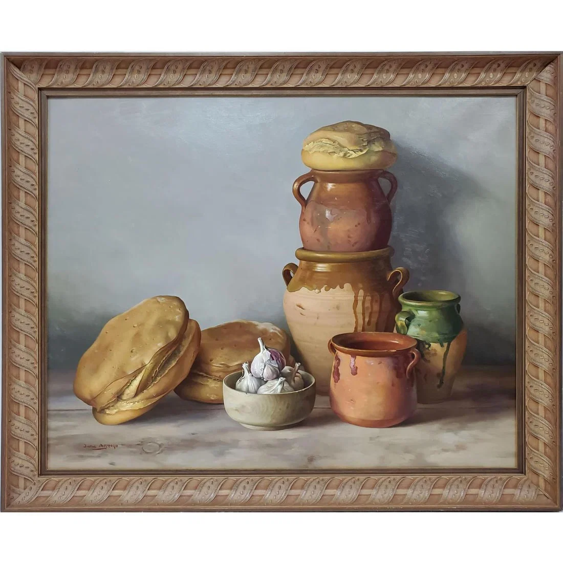 Juan Arroyo (Spanish, 20th C.) Oil Painting