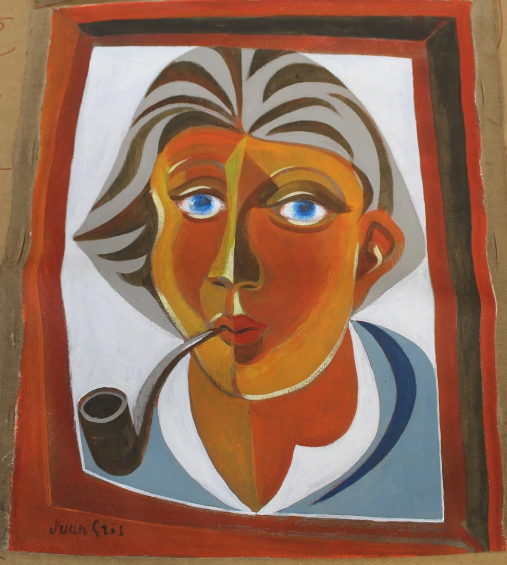JUAN GRIS Signed Oil On Canvas.