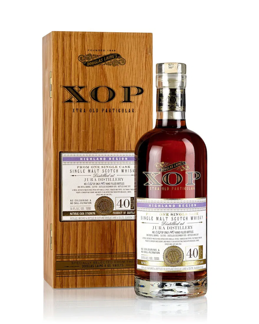 Jura Douglas Laing XOP 40 Year Old Cask #DL11795, 1976 (1x 700ml)