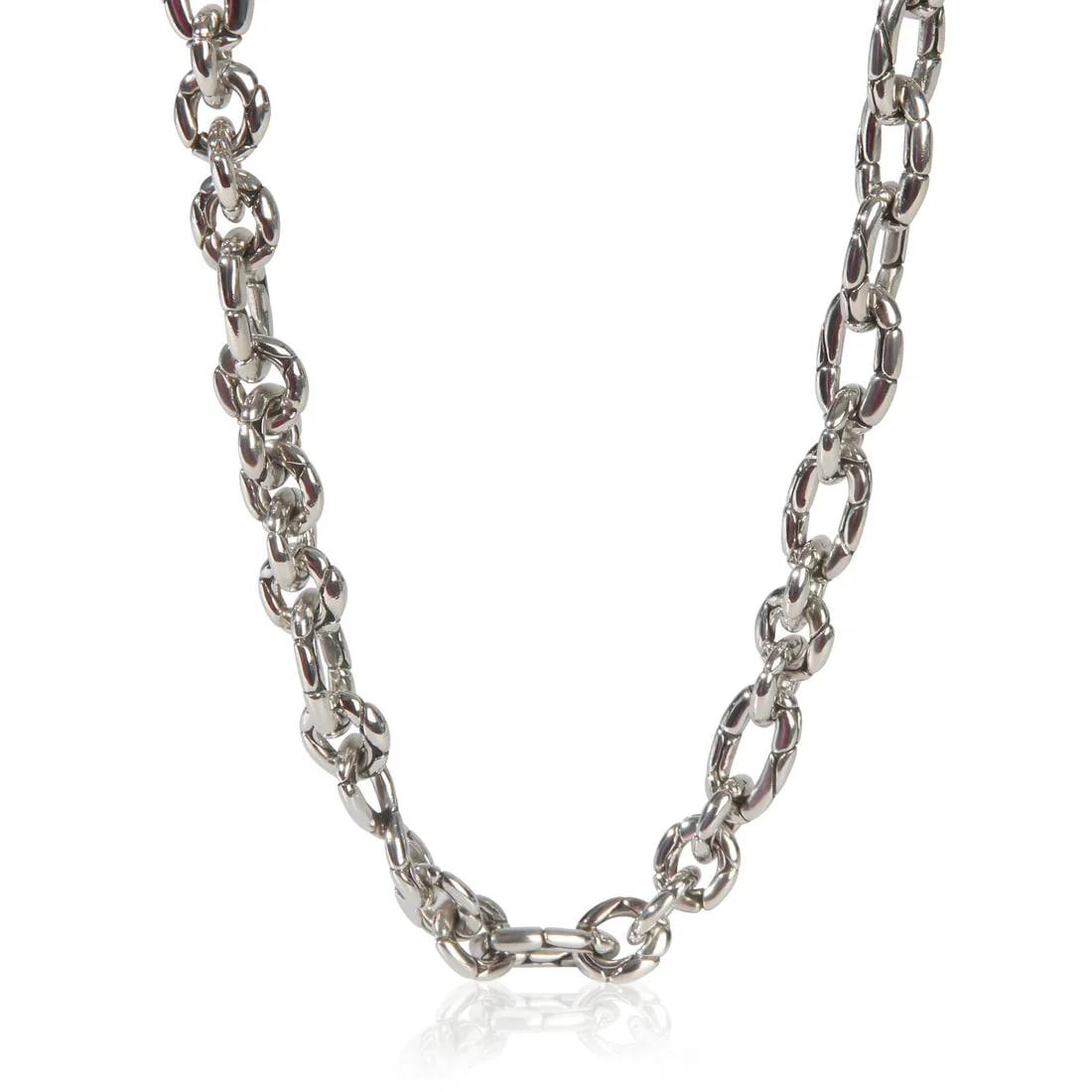 Kali Twisted Link Necklace in Sterling Silver by John Hardy 22 Inch