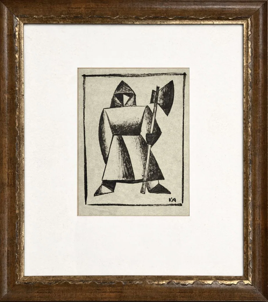 Kasimira Sevinvitch Malevich (1878-1935), Figure with Axe