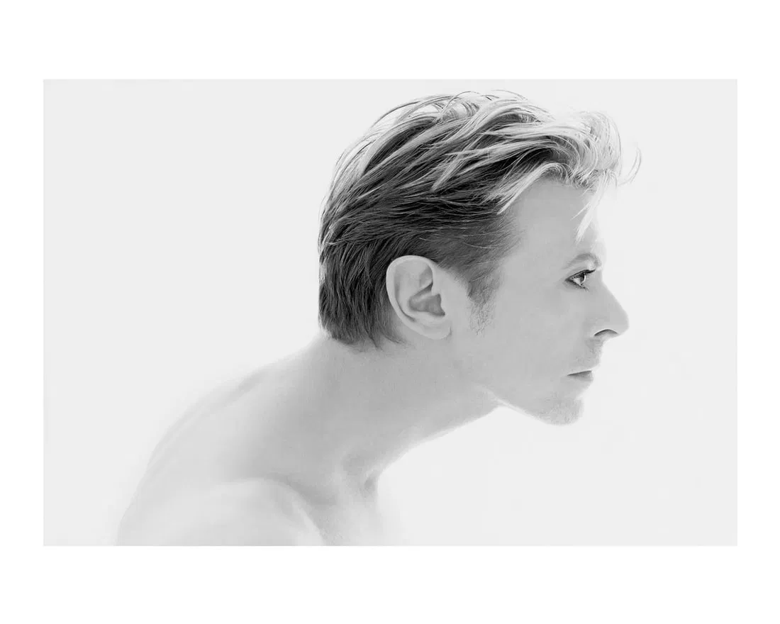 Kate Garner signed David Bowie portrait photograph 40 x 50 in edition of 25 with COA
