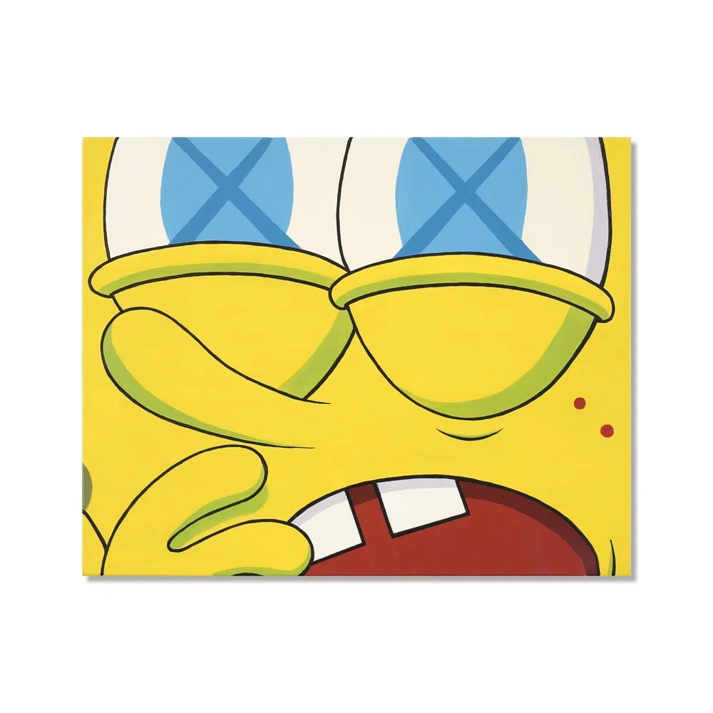 KAWS (B.1974), ATTRIBUTED TO, ACRYLIC ON CANVAS