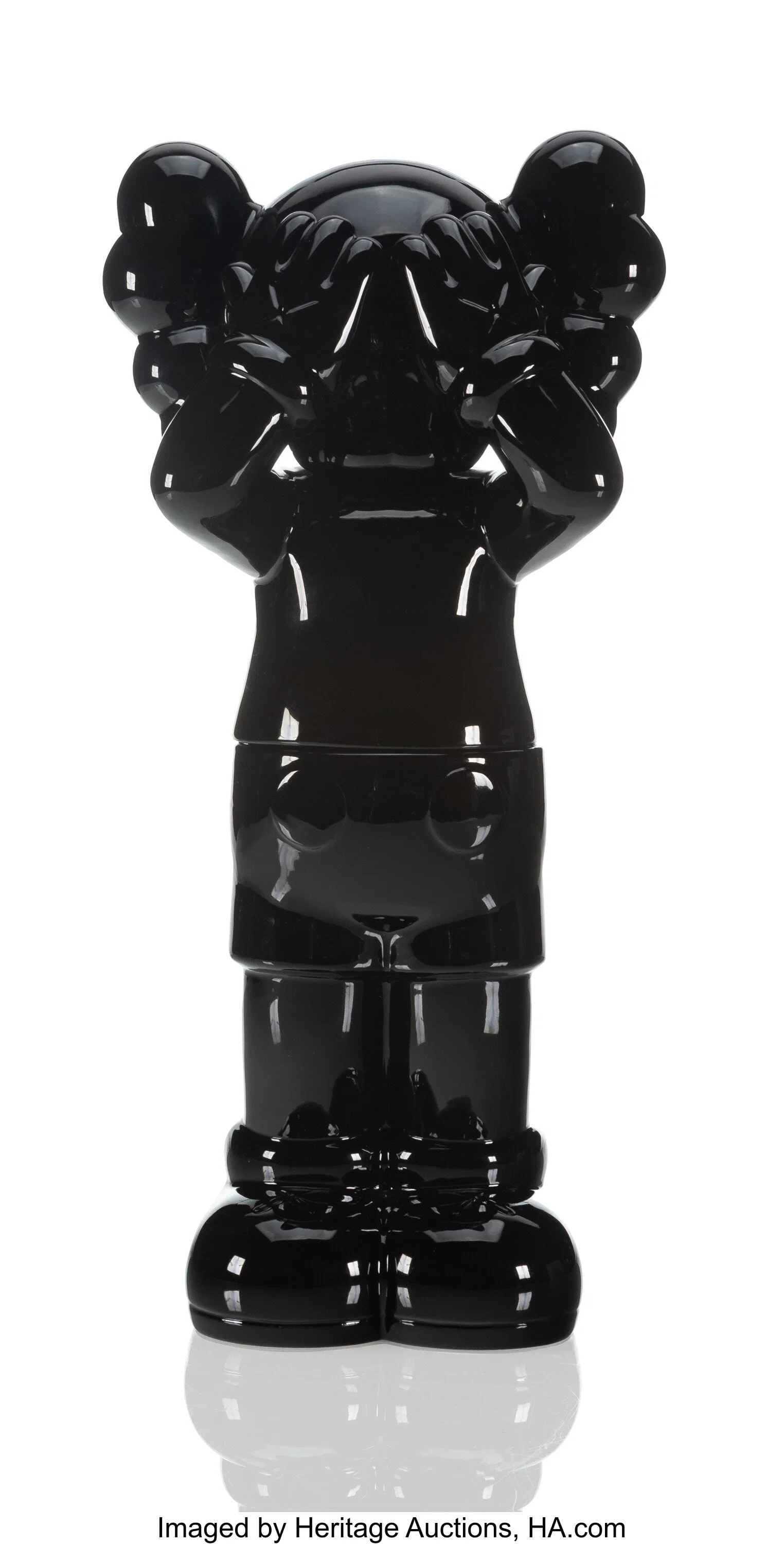 KAWS (b. 1974) Holiday: UK Ceramic Container (Bl