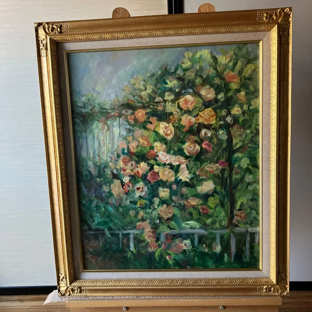 Kazuyo Fujii, Roses Beyond the Fence