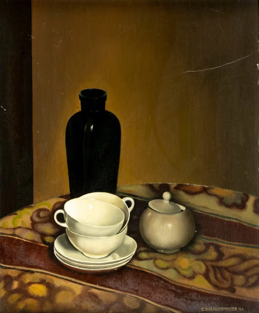 Kees Boendermaker (Dutch,1904-1979) oil painting antique