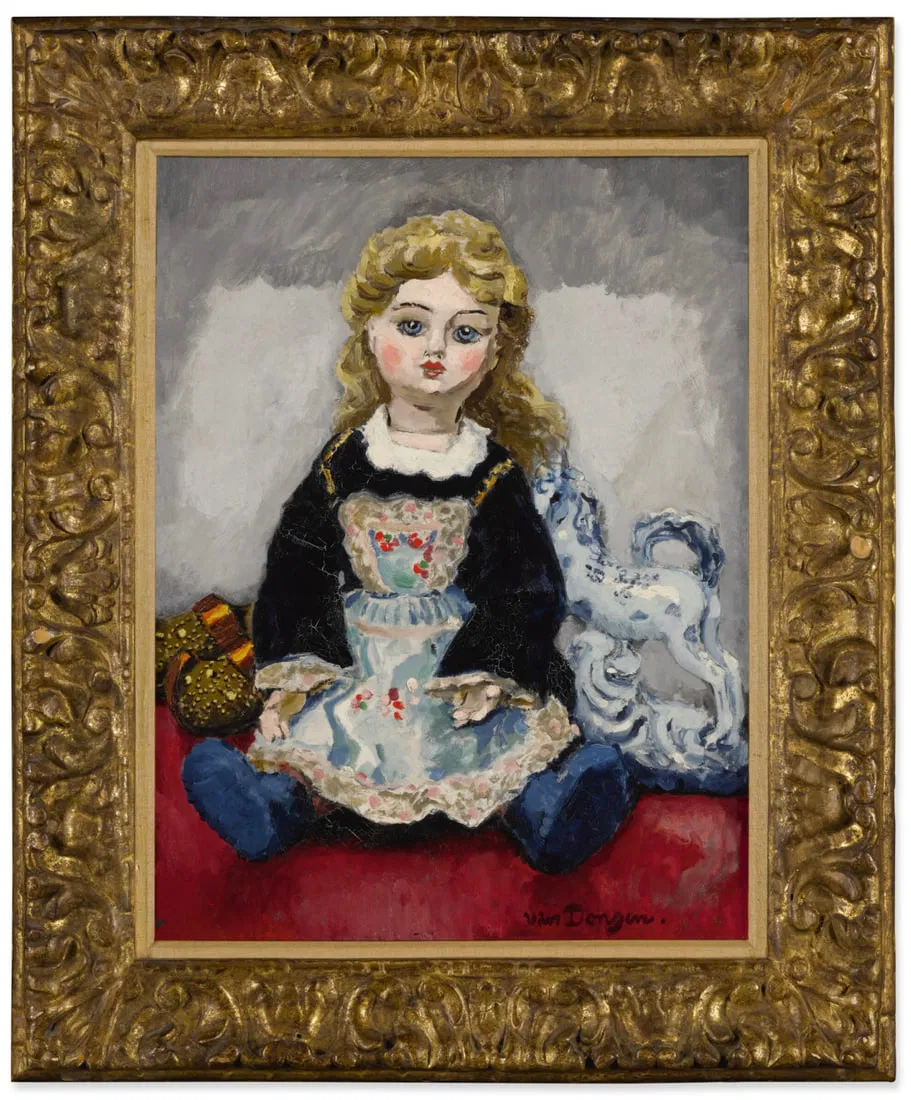 KEES VAN DONGEN (Rotterdam, 1877 – Monaco, 1968) - Still Life with Doll (1908)