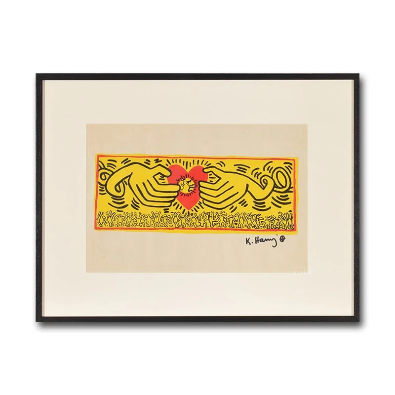 Keith Haring (1958–1990), Attributed to, Acrylic Marker on Paper