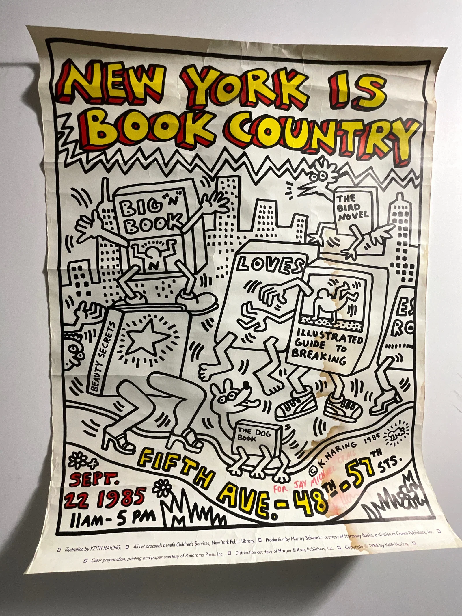 Keith Haring: Country Litho