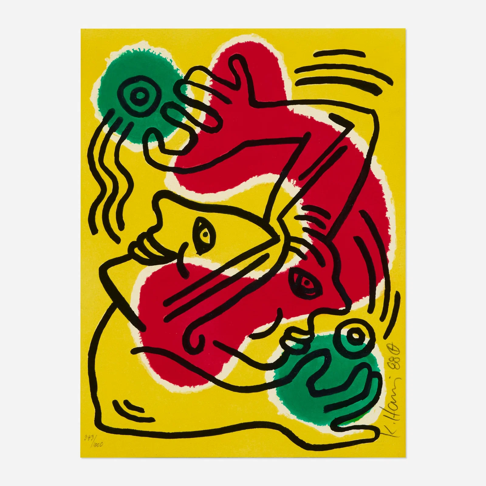 Keith Haring, International Volunteer Day