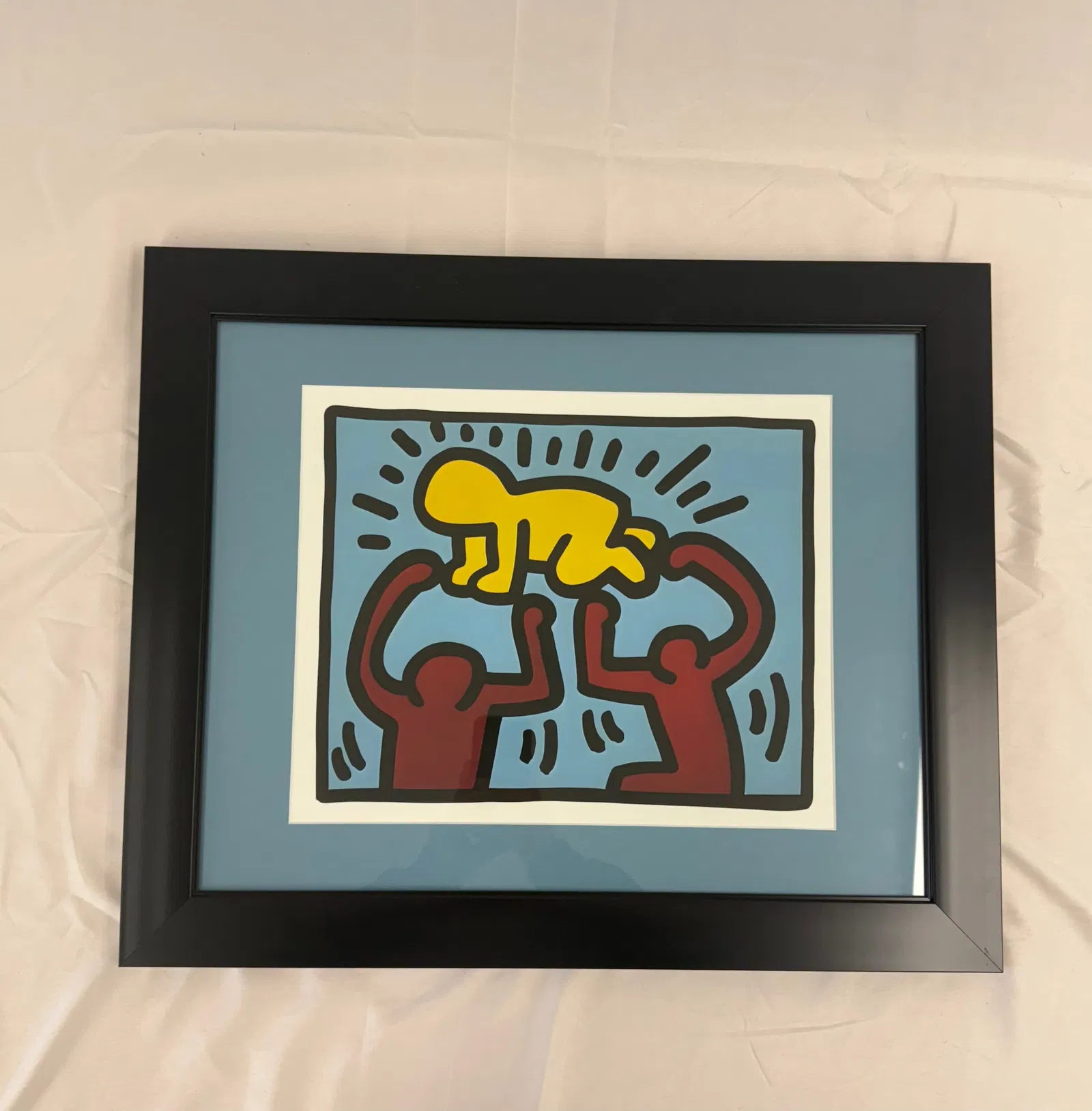 Keith Haring - "Radiant Baby" Framed