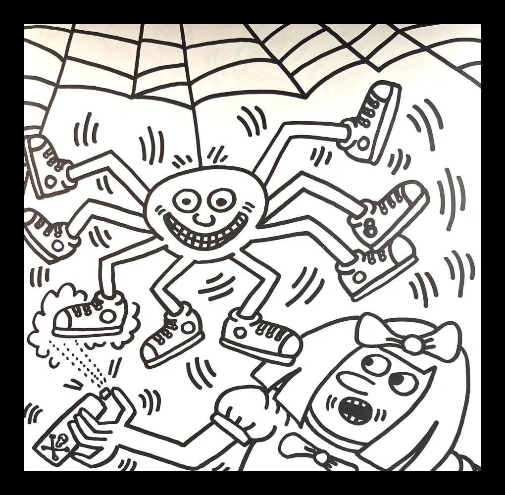 Keith Haring, Untitled X, Lithograph, 1994