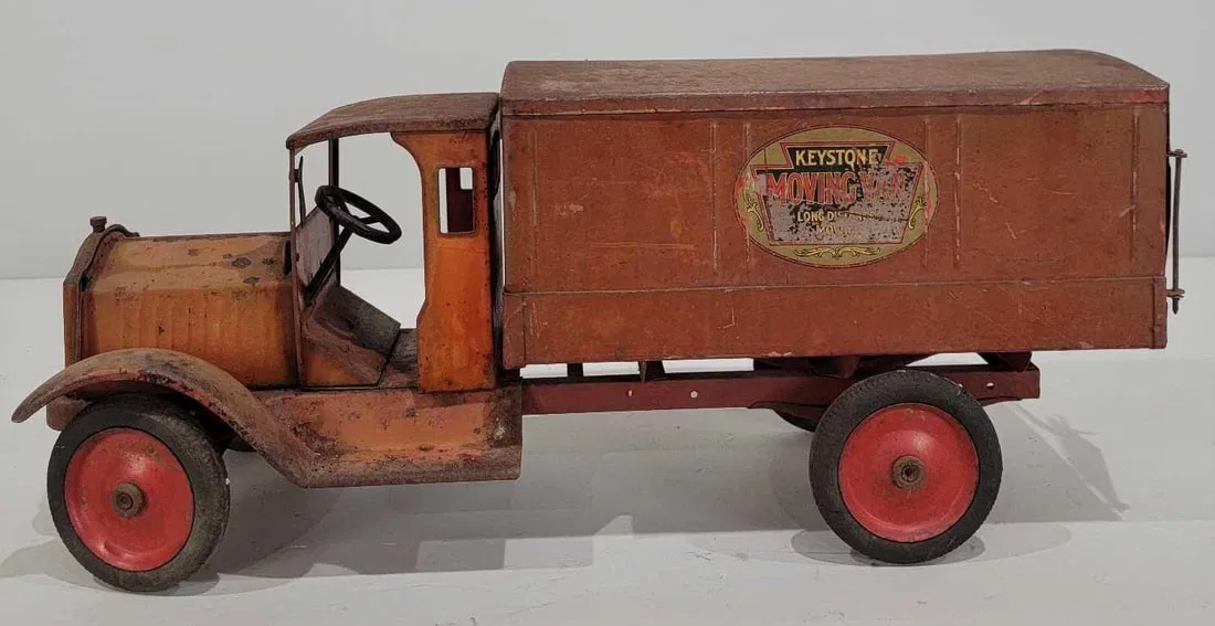 Keystone Moving Van Long Distance Press Steel Truck