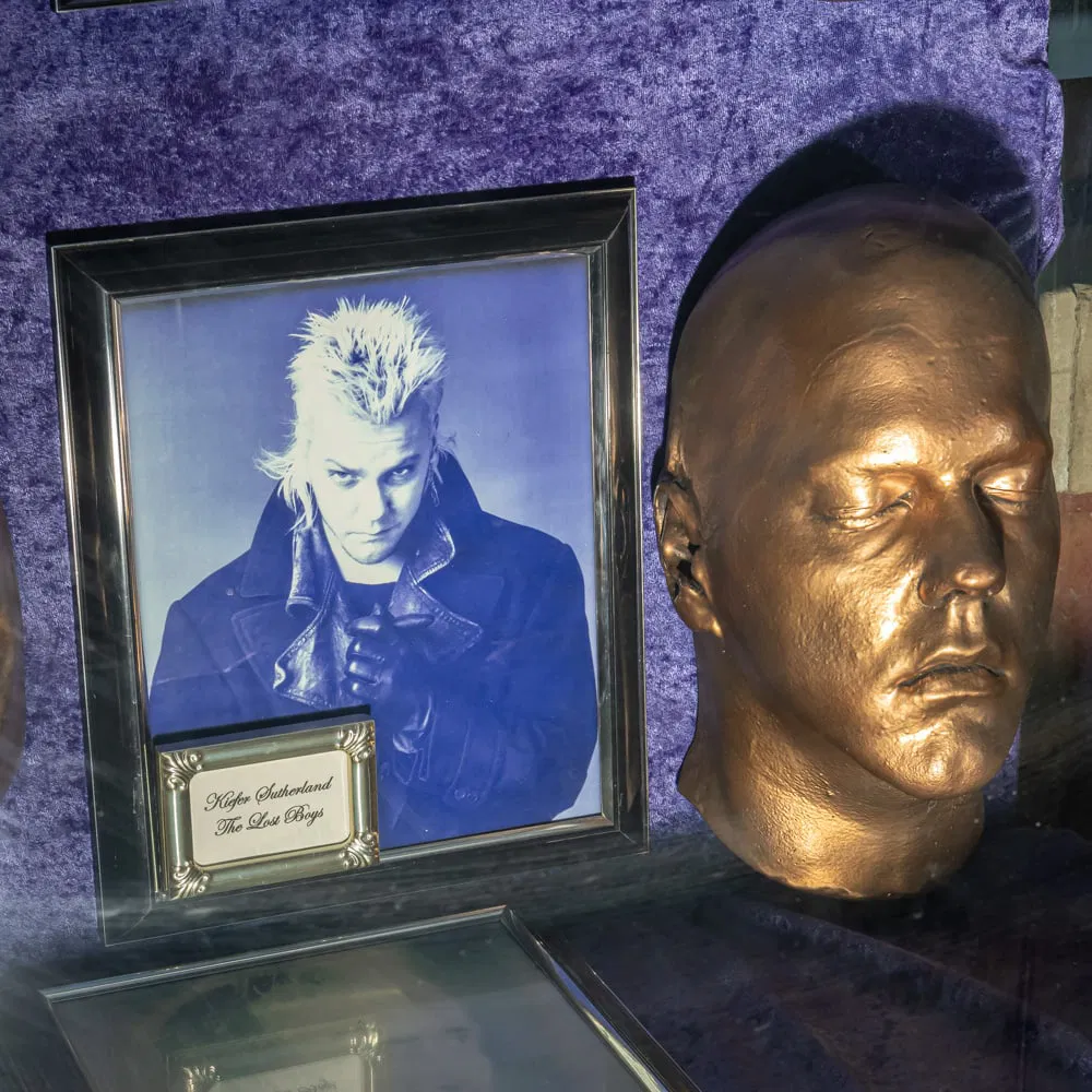 Kiefer Sutherland Life Mask for The Lost Boys