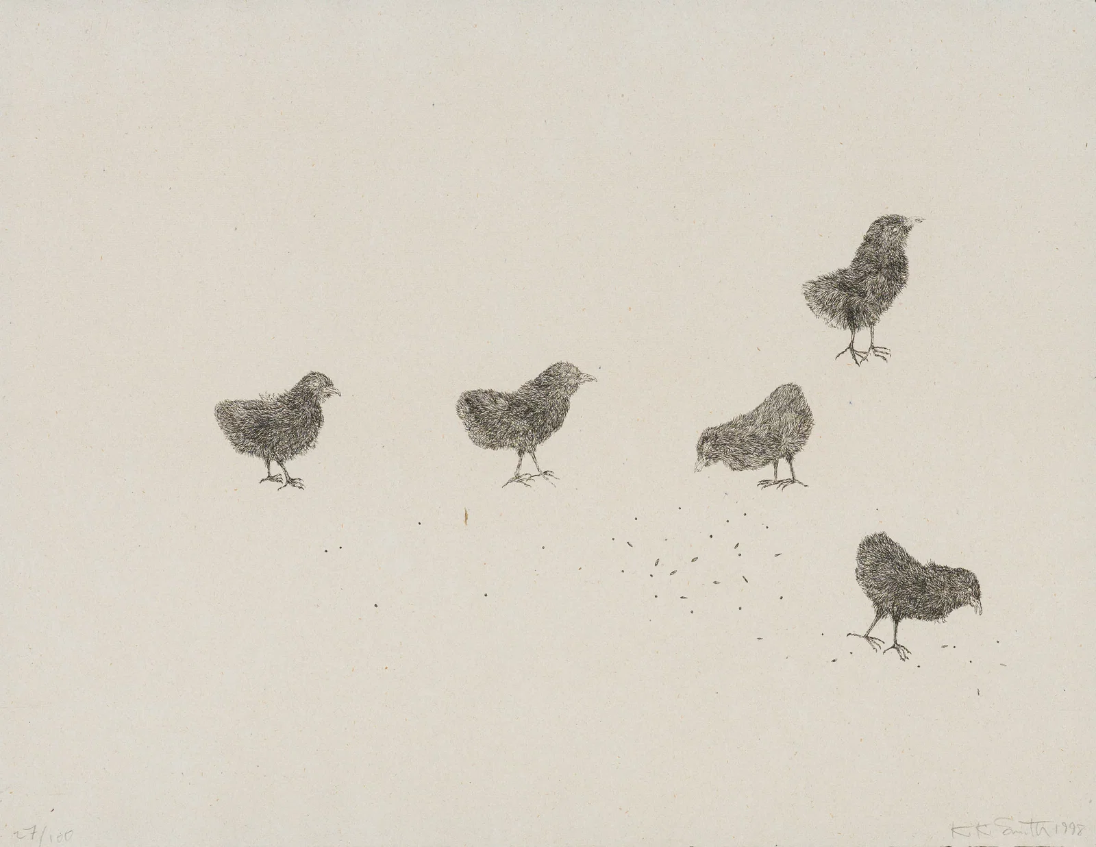 Kiki Smith Little Chicks, 1998
