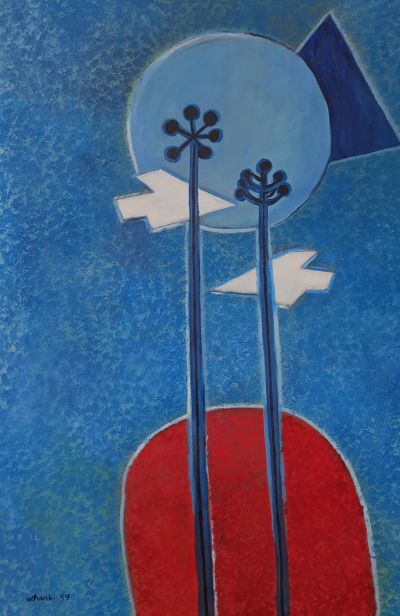Kim Whanki was a Korean painter and pioneering abstract artist. Kim lived and worked in a number of