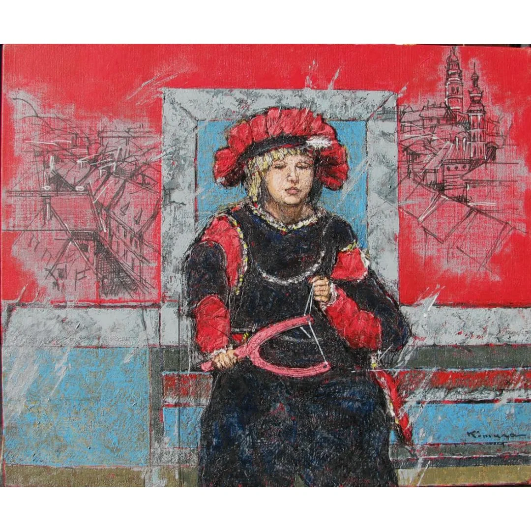 Kimura Jiro - Rose Festival, oil painting