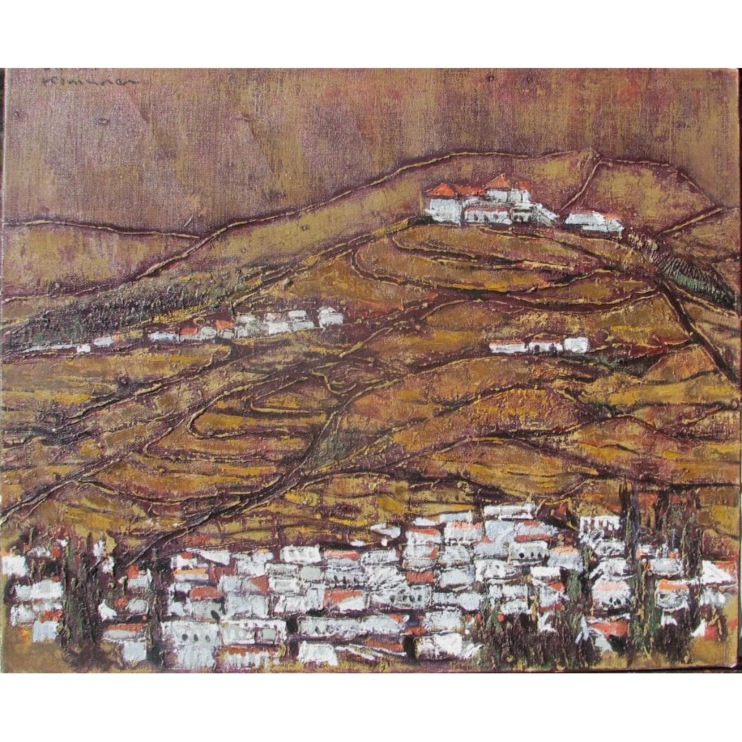Kimura Jiro, Spain: Ying Shan, oil painting