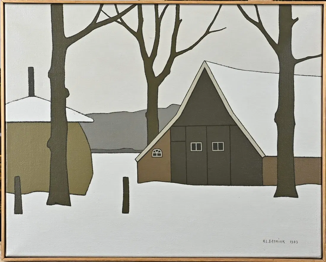 Klaas Bernink, Farm in winter