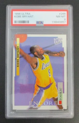 Kobe Bryant 1996 Fleer Ultra “Rookie Encore” Rookie Card – PSA Authenticated